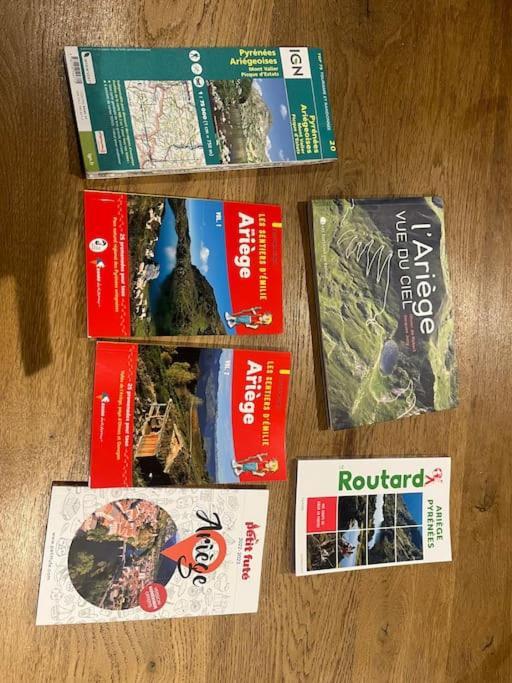 La Petite Ourse Maison De Village A Oust Kültér fotó
