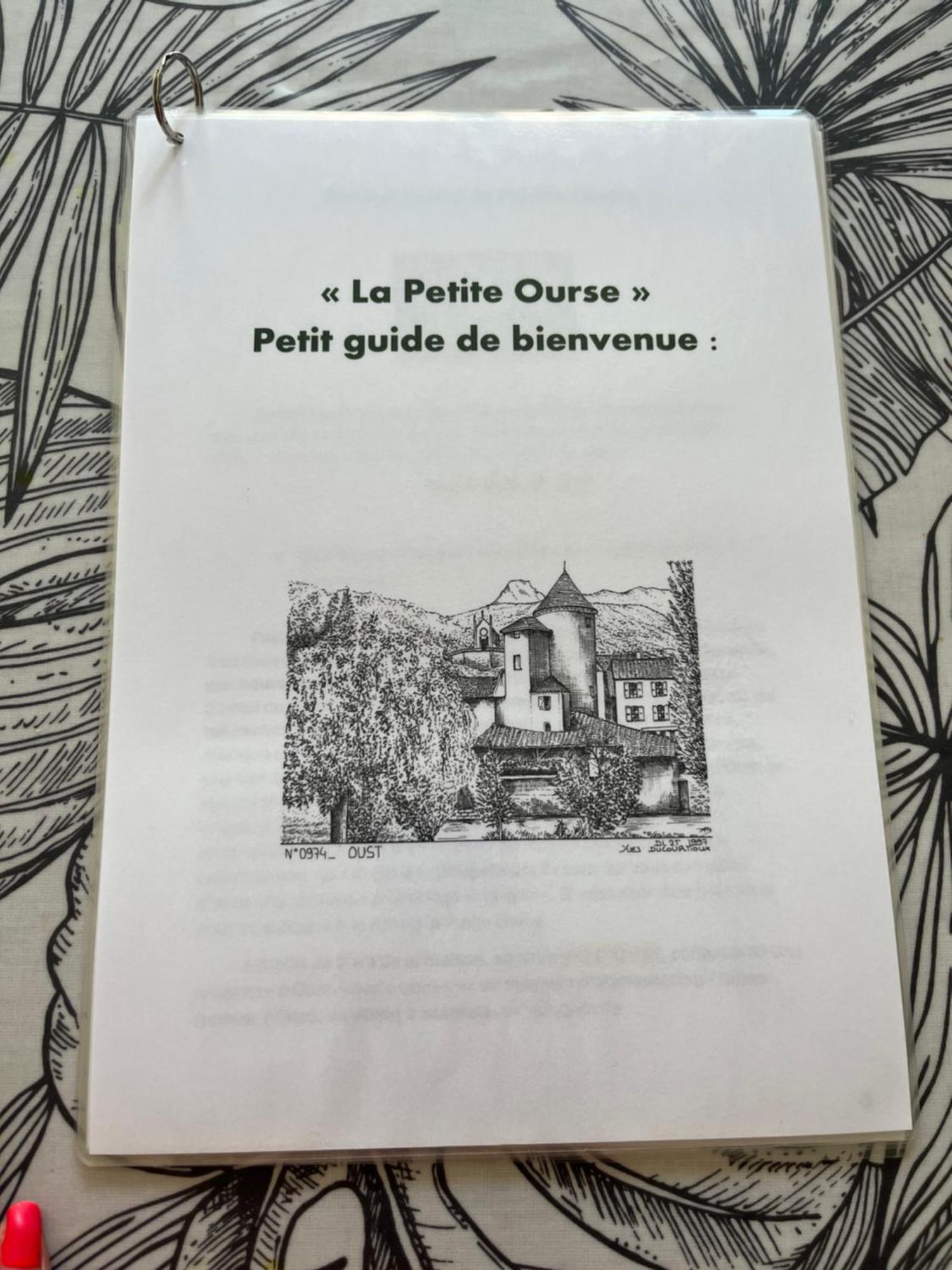 La Petite Ourse Maison De Village A Oust Kültér fotó